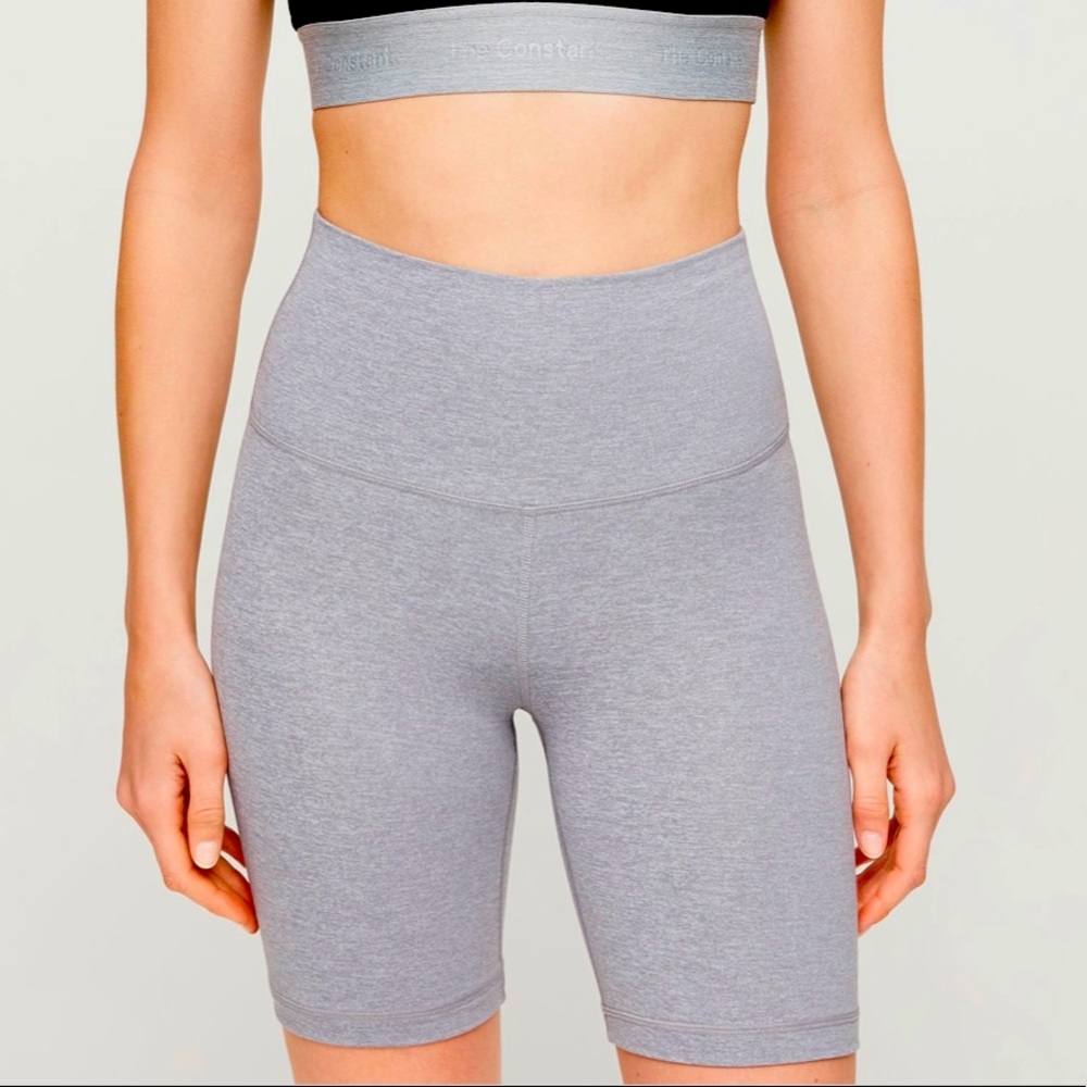 TNA grey biker shorts